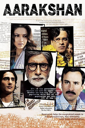 Download Aarakshan (2011) WebRip Hindi ESub 480p 720p - [Full Movie]